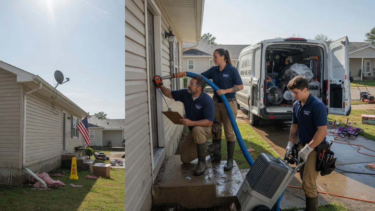 Ceiling Water Damage Restoration in North Beach, MD near me